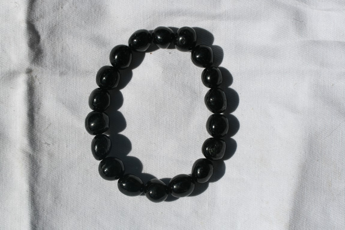 Black Tourmaline Bracelet blocks negative energy 5162